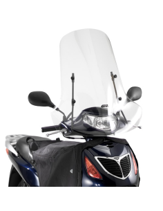 Bulle moto Givi 186A incolore pour Honda SH 125 150 2001-2004