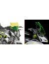 Bulle moto Givi verte fluo pour KAWASAKI Z 125 2019-2021