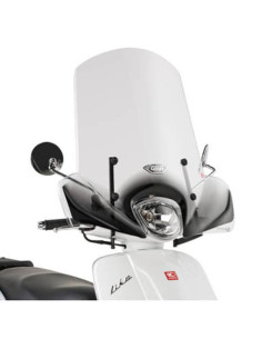 Bulle moto Givi 6102A incolore pour Kymco - Piaggio