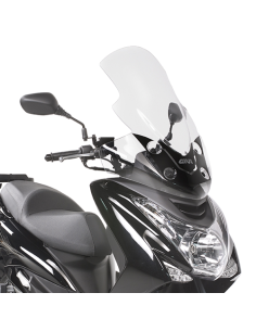 Bulle moto Givi incolore pour MBK Skyliner S 125 2014 Yamaha Majesty S 125 2014-2016