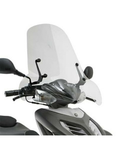 Bulle moto Givi 288A incolore pour KEEWAY - MBK - PIAGGIO - YAMAHA