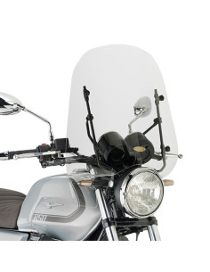 Bulle moto Givi 8206A incolore pour Moto Guzzi V7 850 Stone Special 2021-2026
