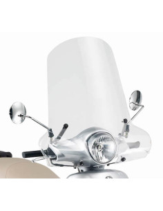 Bulle moto Givi 293A incolore pour SYM Fiddle II 50-125 II 50-125 2009-2014