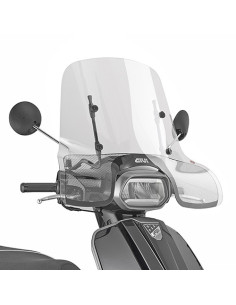 Bulle moto Givi incolore pour SYM Fugue 125