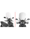 Bulle moto Givi incolore pour Voge SR16 125 200 2025-2026