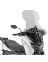 Bulle moto Givi incolore pour Yamaha N-Max 125 2025-2026