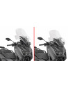 Bulle moto Givi incolore pour Yamaha X-Max 300 Tech Max 2025-2026
