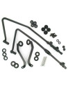 Fixations de bulle Givi A283A pour MBK Flame X 125 2007-2012 - YAMAHA Cignus X 125 2007-2015