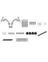 Fixations de bulle Givi A9223A pour CF MOTO 650 NK 2021-2024