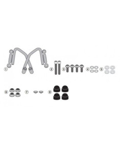 Fixations de bulle Givi A1193A pour Honda SH MODE 125 2021-2026