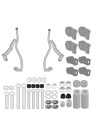 Fixations de bulle Givi A7064A pour SYM Symphony 125 Euro 5 2021-2025