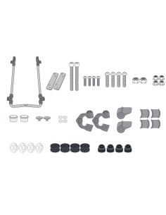 Fixations de bulle Givi A8964A pour NIU Uqi GT 2021-2026