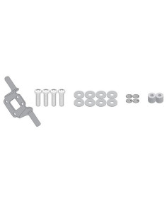 Kit de fixation support valise Givi TE4127 sans support top case pour KAWASAKI 400 Ninja 2018-2021
