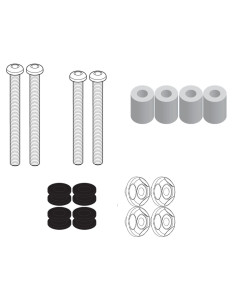 Fixations de bulle Givi D7056KIT pour SYM 300 Cruisym 2017-2025