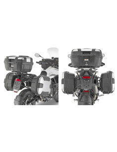 Supports de valises latérales Givi PLO6425MK Monokey pour Triumph TIGER 900 2020-2023