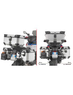 Supports de valises latérales Givi PLOS5146CAMOX Monokey pour BMW R 1300 GS Adventure 2025-2026