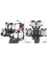 Supports de valises latérales Givi PLOS5151CAM Monokey pour BMW R 12 GS