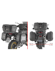 Supports de valises latérales Givi PLO9260MK Monokey pour Voge Valico 900 DSX 2024-2025