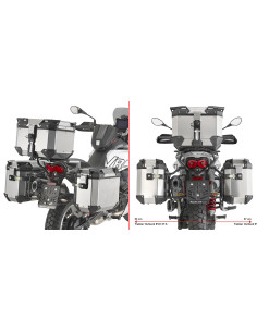 Supports de valises latérales Givi PLO8209CAM pour Moto Guzzi V85 TT 2024