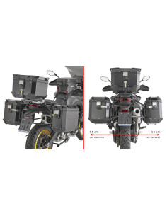 Supports de valises latérales Givi PLO9260CAM Monokey pour Voge Valico 900 DSX 2024-2025