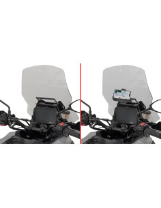 Support pour smartphone et GPS Givi FB2171 pour Yamaha Tracer 9 Tracer 9 GT Tracer 9 GT 2025-2026