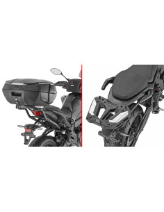 Support de top case Givi SR2177 Monokey / Monolock pour Yamaha Tracer 7 2025-2026