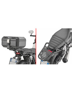 Support de top case Givi SR6427 Monokey / Monolock pour Triumph Speed Twin 1200