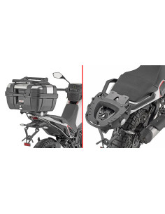 Support de top case Givi SR9352 Monokey / Monolock pour Moto Morini X Cape 700 2025-2026