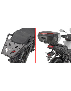 Support de top case Givi SRA2171 Monokey pour Yamaha Tracer 9 Tracer 9 GT Tracer 9 GT 2025-2026