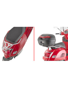 Support de top case Givi SR5620CR Monolock pour Piaggio Vespa GTS 125-150-300 Super 2008-2022 / Vespa GTS 310/310 Super GT