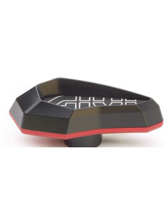 Tampon de protection moto Givi rouge gauche