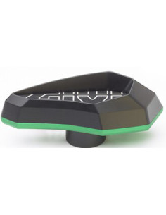 Tampon de protection moto Givi vert gauche