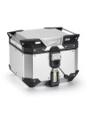 Top case moto 42 L Givi OBKEV42AA Monokey Trekker Outback EVO - Aluminium anodisé
