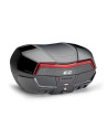 Top case moto 58 L Givi V58NNB2 Monokey - Noir / Rouge