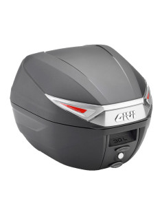 Top case moto Givi C30 Monolock L - Noir Fumé