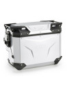 Valise latérale moto 40 L Givi OBKEVS40AAR Monokey Trekker Outback EVO droite - Aluminium anodisé