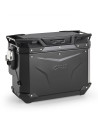 Valise latérale moto 40 L Givi OBKEVS40BR Monokey Trekker Outback EVO droite - Aluminium naturel