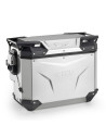 Valise latérale moto 40 L Givi OBKEVS40AR Trekker Outback EVO droite - Aluminium naturel