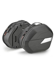 Paire de valises latérales semi-rigides 25 L Givi WL900B Monokey