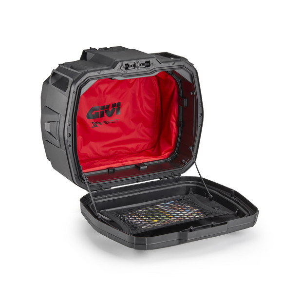 Top case - Valise latérale extensible Givi Monokey  XSPACE XP01PBA  27 à 36 Litres - Noir