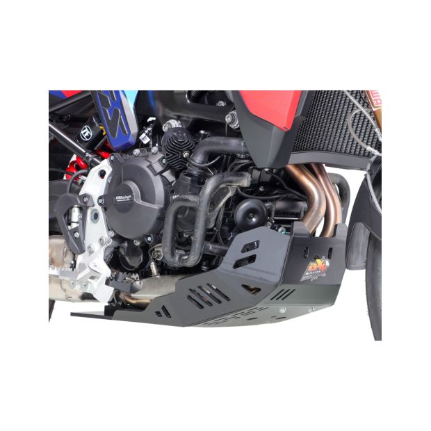 Sabot AXP HDPE Noir pour crash bars Outback Motortek (AX1776) BMW F900GS 2024 - 2026