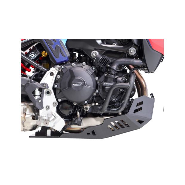 Sabot AXP HDPE Noir pour crash bars Outback Motortek (AX1776) BMW F900GS 2024 - 2026