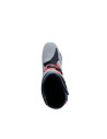 Bottes cross Alpinestars Tech 10 Enduro - Gris Rouge Fluo
