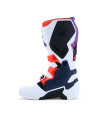 Bottes cross Alpinestars Tech 7 - Violet Blanc Bleu Rouge Fluo