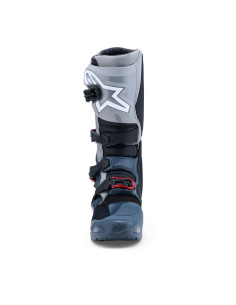 Bottes cross Alpinestars Tech 7 Enduro Drystar - Gris Rouge Vif 2