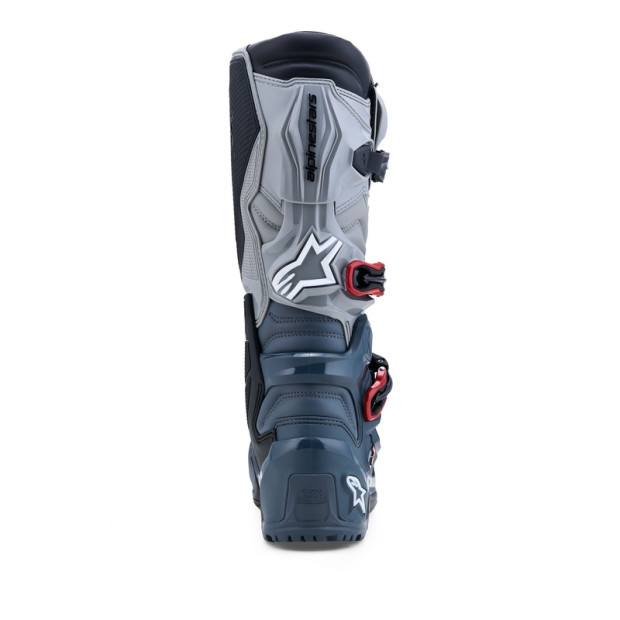 Bottes cross Alpinestars Tech 7 Enduro Drystar - Gris Rouge Vif