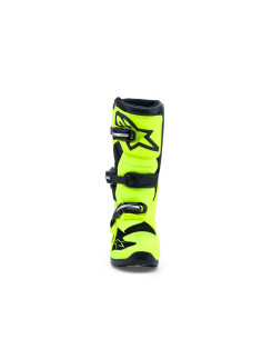 Bottes cross enfant Alpinestars Tech 7S - Jaune Fluo Noir 2