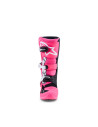 Bottes cross enfant Alpinestars Tech 7S - Rose Fluo Noir Blanc