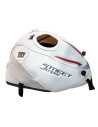 Tapis de reservoir Bagster Blanc - Gris - Rouge TRIUMPH STREET TRIPLE 660-675-765 R 2013-2022