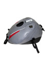 Tapis de reservoir Bagster Gris - Rouge TRIUMPH STREET TRIPLE 660-675-765 R 2013-2022